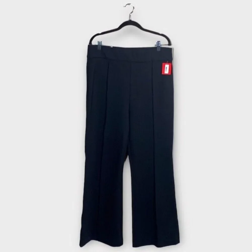NWT SPANX PerfectFit Ponte Flare Pants Black, Size 1X Tall - Picture 3 of 12
